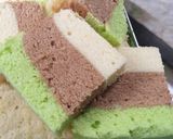 Foto langkah ke 7 dari resep Bolu Kukus Lapis.