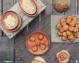 Foto langkah ke 17 dari resep Choco cookies ala Famous Amos (copycat).