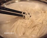 A picture of step 10 of Korean Jajangmyeon (Black Bean Noodles).