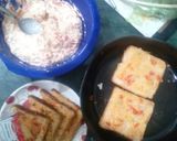 A picture of step 2 of Open sandwich.