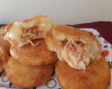 Foto del paso 7 de la receta: Bombas de papa rellenas de Pollo y Queso 👌🏻