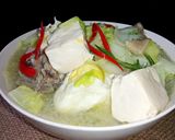 Foto langkah ke 9 dari resep Sup Sawi Putih Tahu Putih.