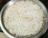 A picture of step 7 of #tiffin box# shahi veg biryani pulao.