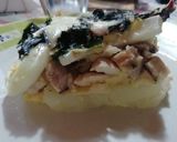 Foto del paso 5 de la receta: Pastel de pollo, papa y hojas de remolacha (2+1=3)