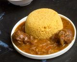 Maroccan couscousmatakin girki6 hoto