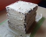 A picture of step 5 of Vickys Rubik's Cube Cake Decoration Idea.