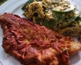 Foto del paso 4 de la receta: Milanesa de pescado a la marinera
