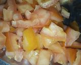 A picture of step 1 of Chatpati alu chat with kurkury 😋😋😋.