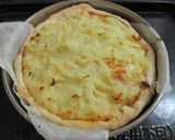 A picture of step 13 of Cheese Overflowing Chicago Pizza.