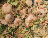 A picture of step 8 of Idli gets a crunchy makeover.