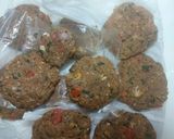A picture of step 8 of Mutton mince chably kababs.