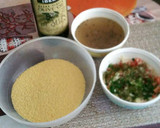 Foto del paso 1 de la receta: Tabulé y pollo al curry con coco