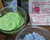Foto langkah ke 3 dari resep Kue Putu Dua Warna dengan Cetakan (Pandan Telang).