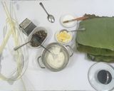 Hình bước làm 1 của món Bánh Giò