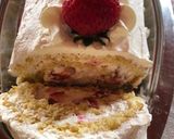Foto del paso 11 de la receta: Pionono casero con crema y frutillas 🍓