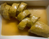 Foto del paso 6 de la receta: Rollo de carne picada rellena en salsa
