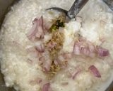 A picture of step 2 of Pakhala Bhata.