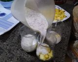 A picture of step 3 of Mango Sagoo Jelly Dessert.
