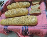 Foto del paso 13 de la receta: "Pan rústico natural" (baguette)