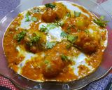 A picture of step 27 of Dum aloo.
