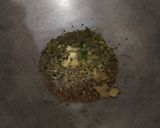 A picture of step 2 of SoyaChunks fry.