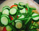 Foto del paso 5 de la receta: Ternera a la parrilla acompañado con verduras