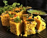A picture of step 6 of Foxtail Millet Dhokla.