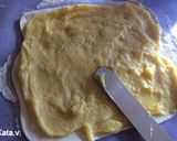 Pudingos tekercs, ananászkarikákkal #ünnepséfje recept fázis 5 fotója