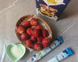 Foto langkah ke 1 dari resep Smoothies Stroberry.