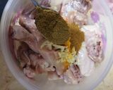 A picture of step 6 of Mughlai Chicken.