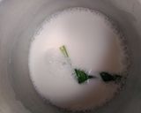 Foto langkah ke 3 dari resep Bubur Pacar Cina Santan Kental.