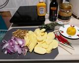 Spicy Dried Anchovies And Potato In Soy Mustard Sauce recipe step 1 photo