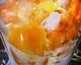Foto langkah ke 3 dari resep Sherbet Mangga dan Ketan Pulut Telang.