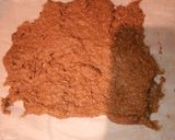 Foto del paso 2 de la receta: Cuadraditos de avena sabor naranja con pasas y chocolate