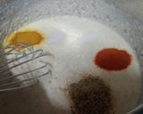 A picture of step 1 of Kurry chawal.