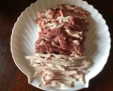 A picture of step 2 of California Farm Dutch Smoked Sausage.