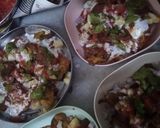 A picture of step 7 of Palak Patta Chaat.