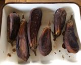 A picture of step 2 of Roasted eggplant dip.