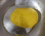 A picture of step 1 of Bhakarwadi.