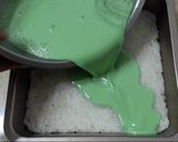 Foto langkah ke 5 dari resep Talam ketan srikaya pandan.