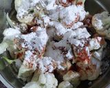 A picture of step 1 of Gobhi Manchurian.