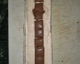A picture of step 4 of Chocolate mango dessert ice-cream.