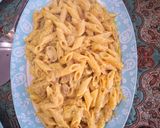 عکس مرحله 1 از دستور پاستا پنه با سس آلفردو