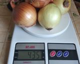 414. Vöröshagymás csicseriborsókrém ! recept fázis 1 fotója