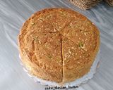 عکس مرحله 1 از دستور کیک وانیلی پنبه ای با رویه مغز
