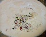 A picture of step 4 of Milk made Luchchedar Rabdi.