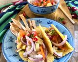 Foto del passaggio 8 della ricetta Tacos 🌮 di farina di mais