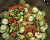 A picture of step 4 of Turai Ki Sabzi.