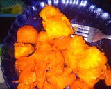 A picture of step 4 of Viazi karai.