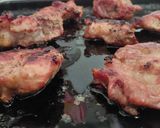 Pas rețetă Carne de porc la cuptor cu sos de soia + garnitură de pilaf 3 fotografie
